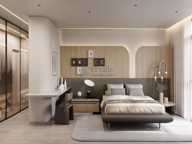 Apartamento com 251m² 3 quartos e 5 banheiros, à venda, no bairro Batel em Curitiba