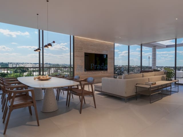 Apartamento com 231m² 3 quartos e 4 banheiros, à venda, no bairro Juvevê em Curitiba