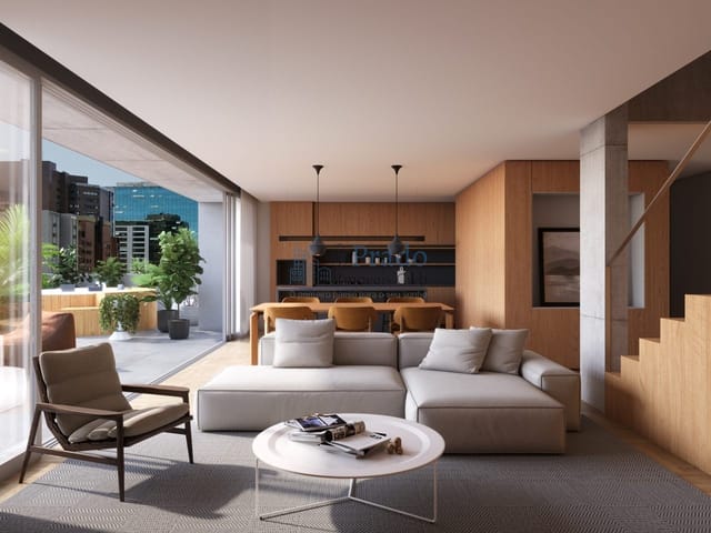Apartamento 3 quartos e 3 banheiros, à venda, no bairro Bigorrilho em Curitiba