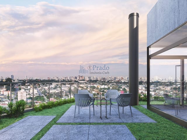 Apartamento 2 quartos e 3 banheiros, à venda, no bairro Mossunguê em Curitiba