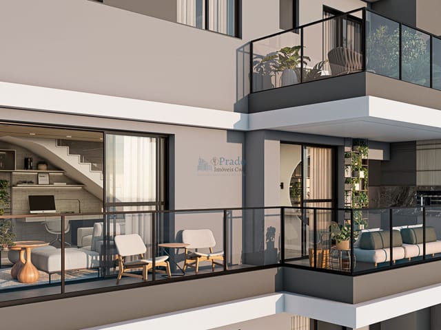 Apartamento com 134m² 2 quartos e 2 banheiros, à venda, no bairro Água Verde em Curitiba