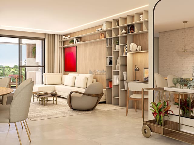 Apartamento com 187m² 3 quartos e 3 banheiros, à venda, no bairro Água Verde em Curitiba