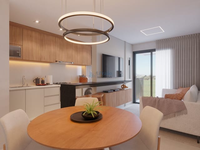 Apartamento com 66m² 2 quartos e 2 banheiros, à venda, no bairro Campo Comprido em Curitiba