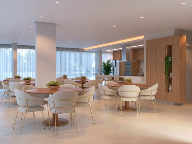 Apartamento com 66m² 2 quartos e 2 banheiros, à venda, no bairro Campo Comprido em Curitiba