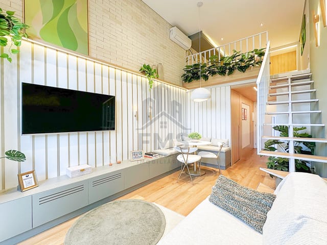 Loft 1 quarto e 1 banheiro, à venda, no bairro Água Verde em Curitiba