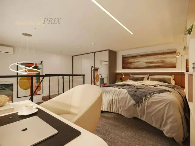 Studio 1 quarto e 1 banheiro, à venda, no bairro São Francisco em Curitiba