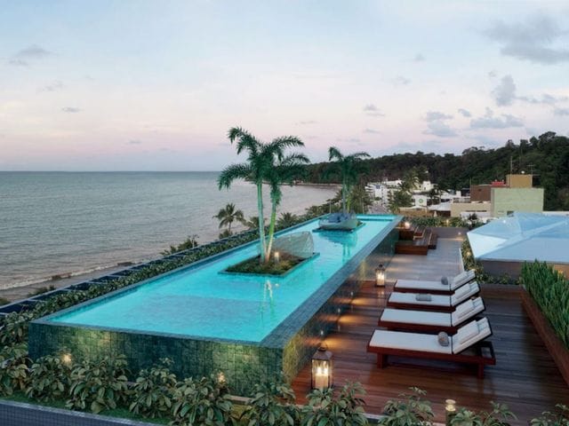 Loft com 30m², à venda, no bairro Cabo Branco em João Pessoa
