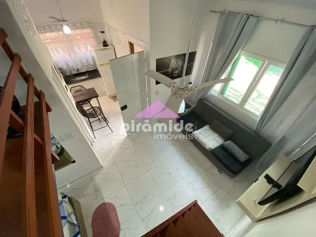 Loft com 42m² 1 quarto e 1 banheiro, à venda, no bairro Jardim Casa Branca em Caraguatatuba