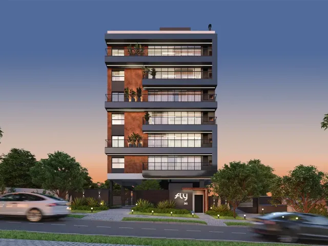Loft 1 quarto e 1 banheiro, à venda, no bairro Cabral em Curitiba