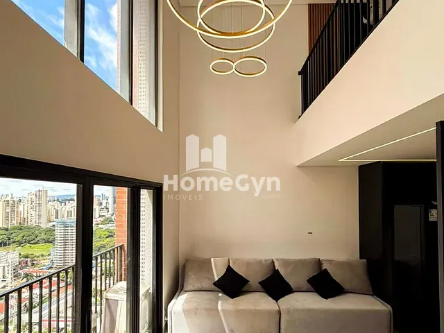 Loft com 70m² 1 quarto e 2 banheiros, para alugar, no bairro Setor Bueno em Goiânia