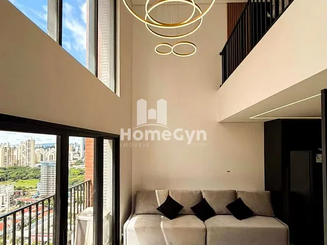 Loft com 70m² 1 quarto e 2 banheiros, para alugar, no bairro Setor Bueno em Goiânia