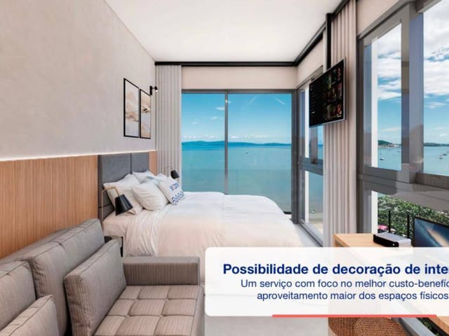Loft 1 quarto e 1 banheiro, à venda, no bairro Cachoeira do Bom Jesus em Florianópolis