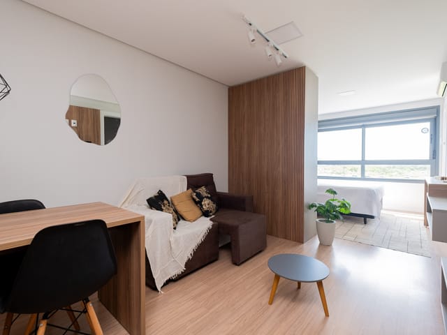 Loft com 33m² 1 quarto e 1 banheiro, à venda ou para alugar, no bairro São Gonçalo em Pelotas