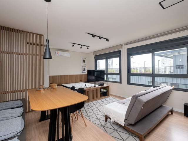 Loft com 35m² 1 quarto e 1 banheiro, para alugar, no bairro São Gonçalo em Pelotas