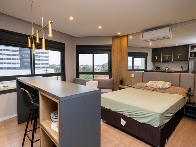 Loft 1 quarto e 1 banheiro, à venda, no bairro São Gonçalo em Pelotas