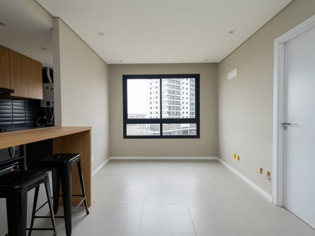 Foto do Loft - Apartamento mobiliado de 1 dormitório para aluguel no Parque Una, Pelotas RS, com conforto, praticidade e excelente localização | UP Imóveis