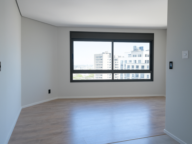Foto do Loft - Apartamento à venda no Areal: 28 m², 1 dormitório, andar alto, piso laminado, lavanderia coletiva, elevador, portaria 24h. Ideal para investir! | UP Imóveis
