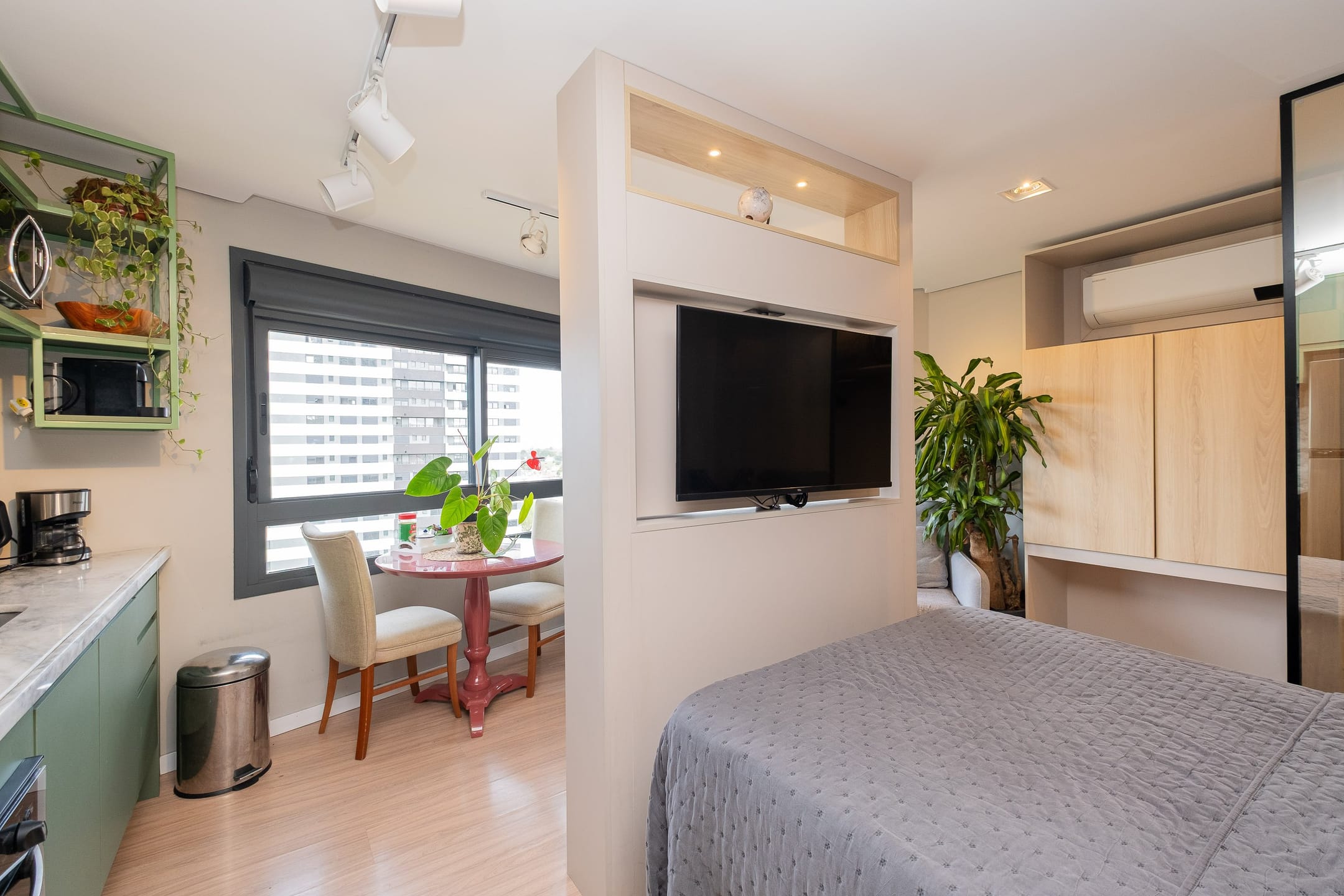 Loft mobiliado com vaga à venda no Parque Una, Pelotas – 1 quarto, andar alto, infraestrutura completa e alta valorização!