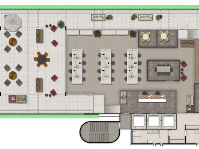 Laje com 900m², para alugar, no bairro Pinheiros em São Paulo