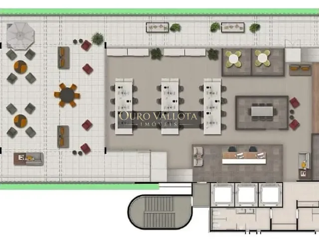 Laje com 779m², para alugar, no bairro Pinheiros em São Paulo