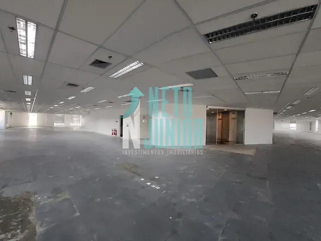 Laje com 1832m², para alugar, no bairro Brooklin Paulista em São Paulo