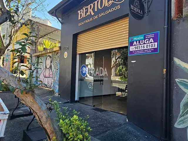 Loja com 28m², para alugar, no bairro Pinheiros em São Paulo