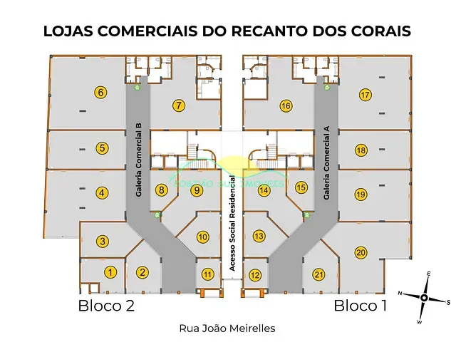 Loja à venda, no bairro Abraão em Florianópolis