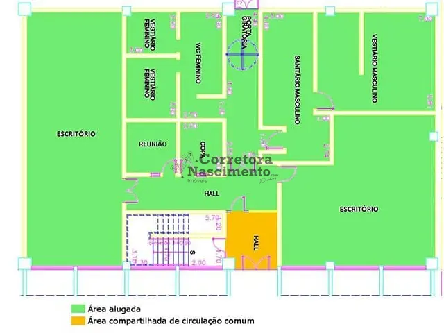 Loja com 900m², para alugar, no bairro Rio Comprido em São José dos Campos