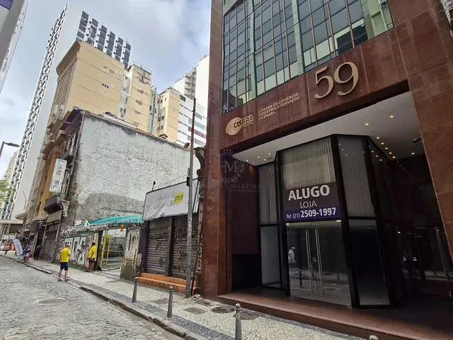 Loja com 208m², para alugar, no bairro Centro em Rio de Janeiro