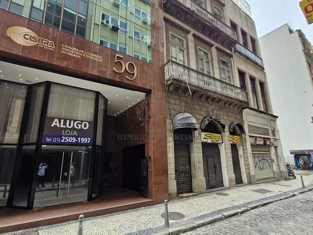 Loja com 208m², para alugar, no bairro Centro em Rio de Janeiro