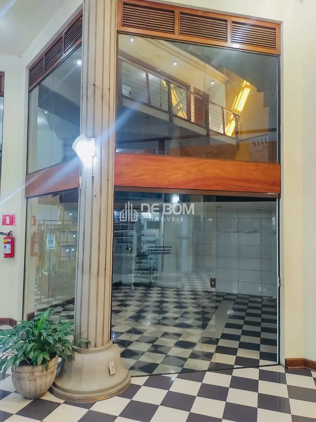 Loja-Salão, 32 m² - Foto 1
