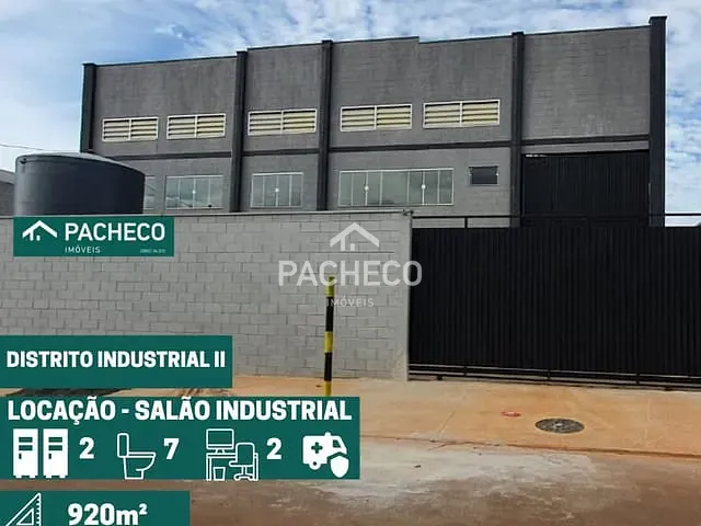 Loja com 800m², para alugar, no bairro Distrito Industrial I em Santa Bárbara d'Oeste