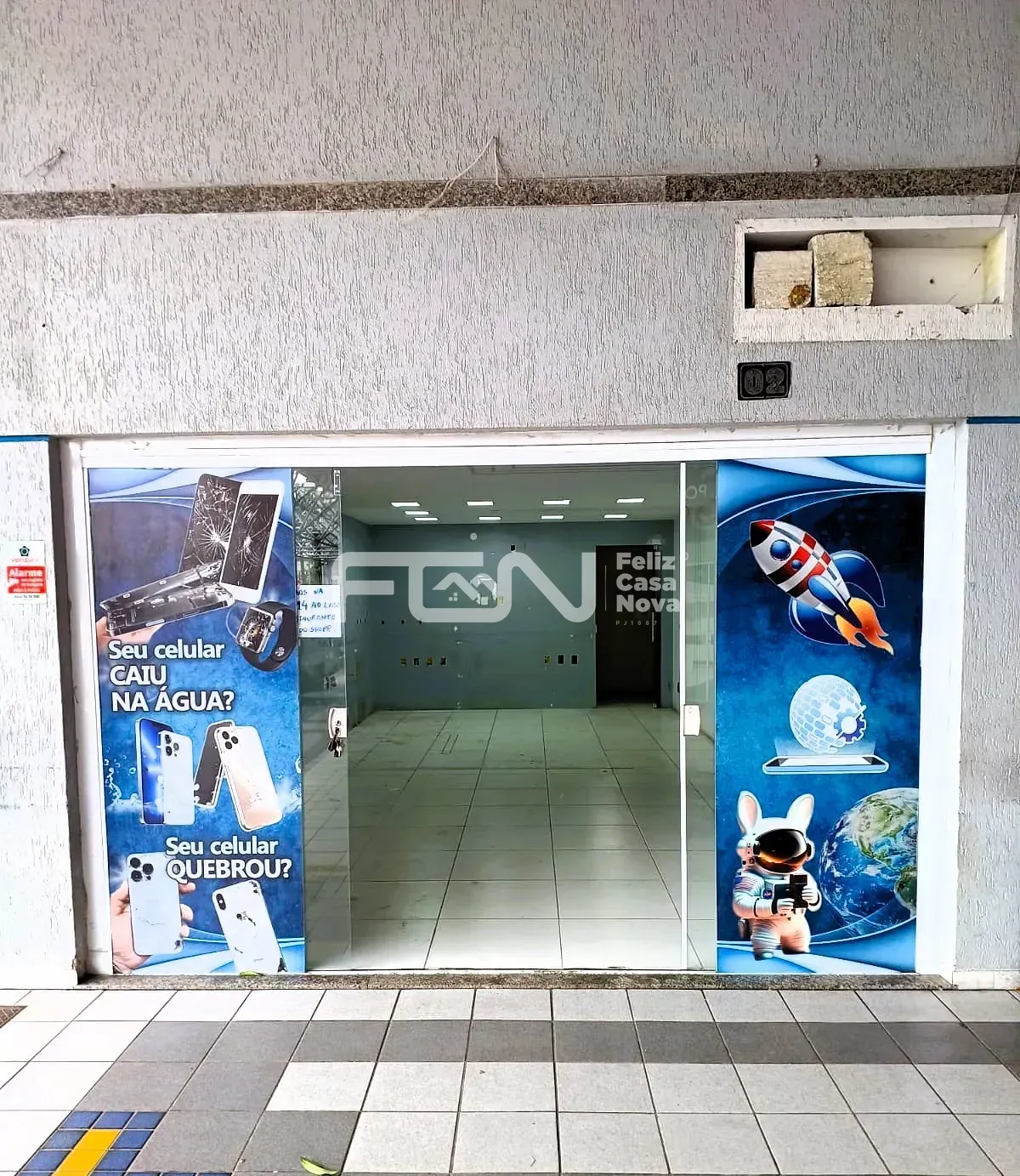 Loja-Salão, 40 m² - Foto 1