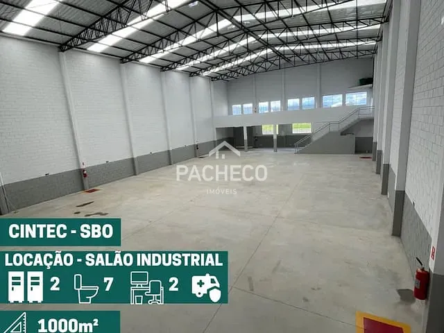 Loja com 1000m², à venda ou para alugar, no bairro Cintec em Santa Bárbara d'Oeste