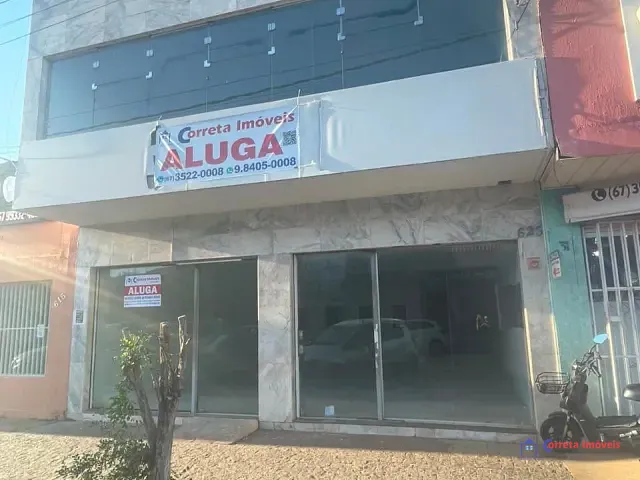 Loja com 90m², para alugar, no bairro Centro em Três Lagoas