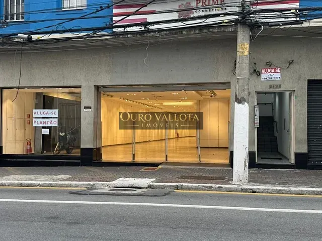 Loja com 1100m², para alugar, no bairro Mooca em São Paulo