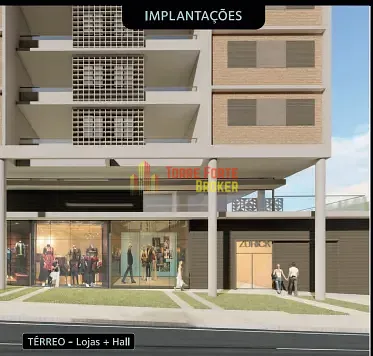 Loja-Salão, 62 m² - Foto 1