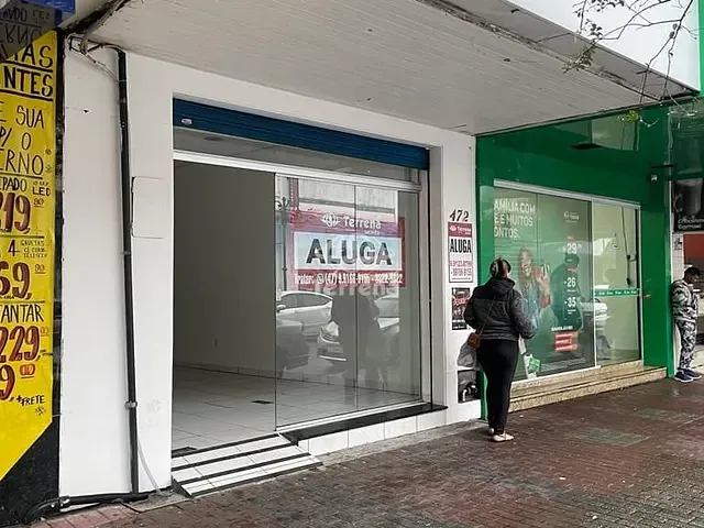 Loja com 80m², para alugar, no bairro Centro em Blumenau