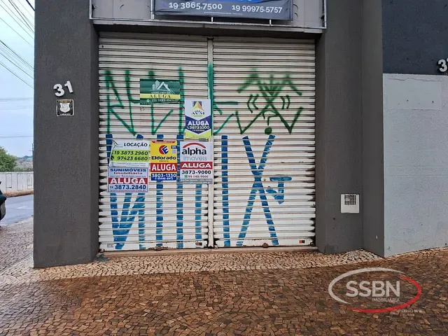 Loja com 122m², para alugar, no bairro Centro em Sumaré