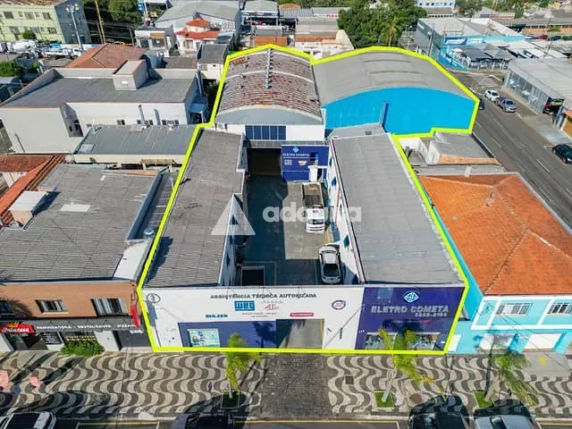 Loja com 1770m², para alugar, no bairro Centro em Ponta Grossa