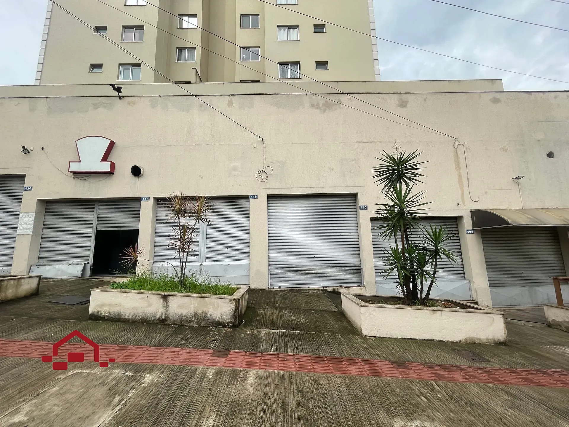 Loja-Salão, 24 m² - Foto 1