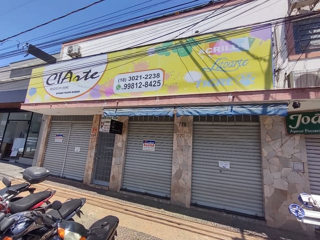 Loja com 150m², para alugar, no bairro Centro em Birigüi