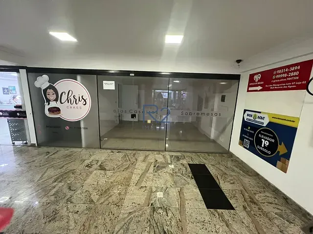 Loja com 36m², para alugar, no bairro Sul em Águas Claras