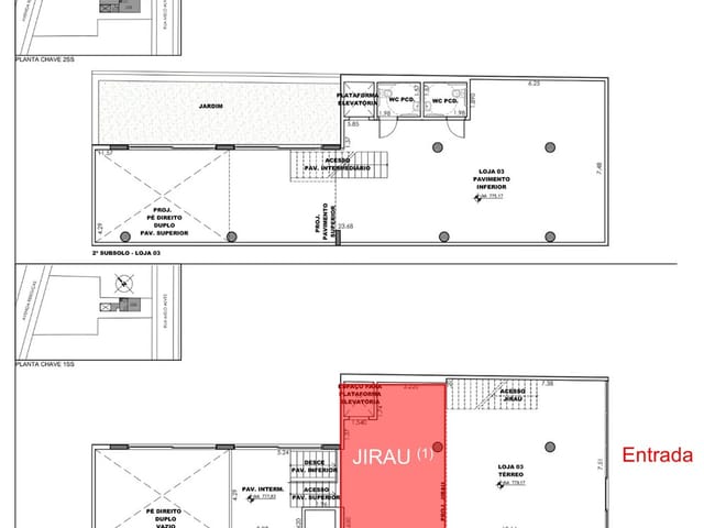 Loja com 355m², para alugar, no bairro Cerqueira César em São Paulo