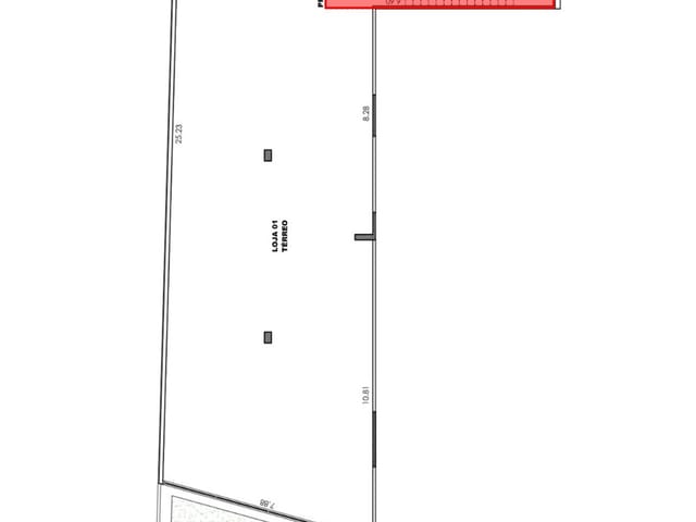 Loja com 355m², para alugar, no bairro Cerqueira César em São Paulo
