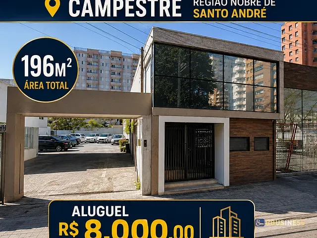 Loja para alugar, no bairro Jardim em Santo André