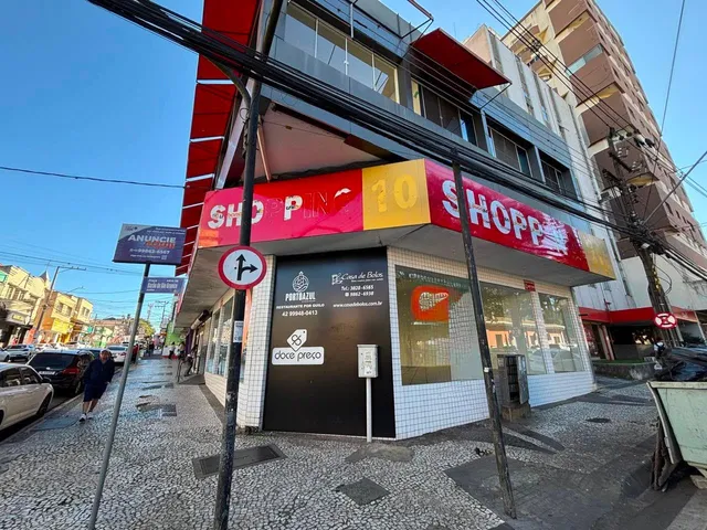 Locação - Loja Comercial, 106 m², Espaço Amplo, 1 banheiro, Cozinha, Localização Privilegiada - Centro, Ponta Grossa.