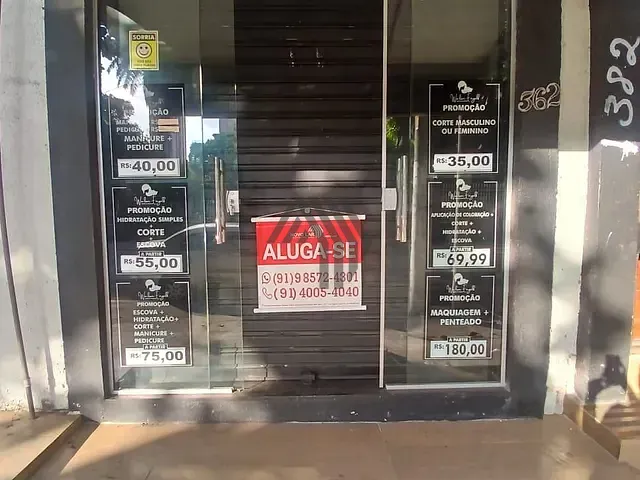 Loja para alugar, no bairro Nazaré em Belém