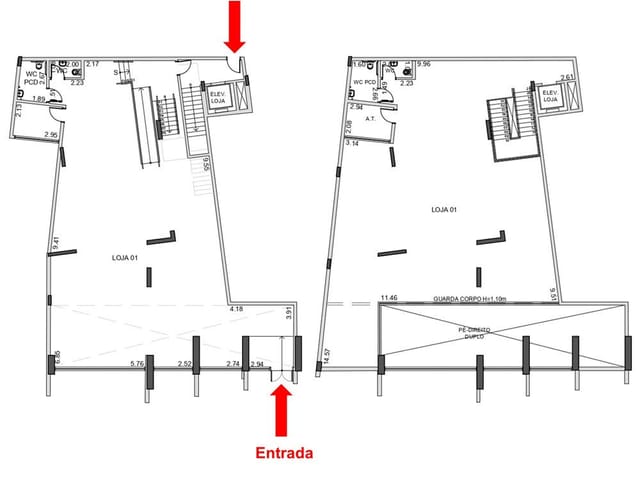 Loja com 545m², à venda ou para alugar, no bairro Vila Pompéia em São Paulo