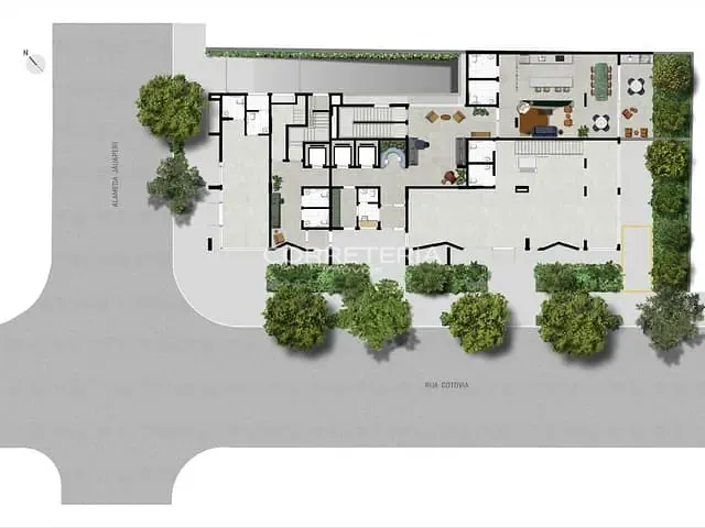 Loja à venda, no bairro Indianópolis em São Paulo